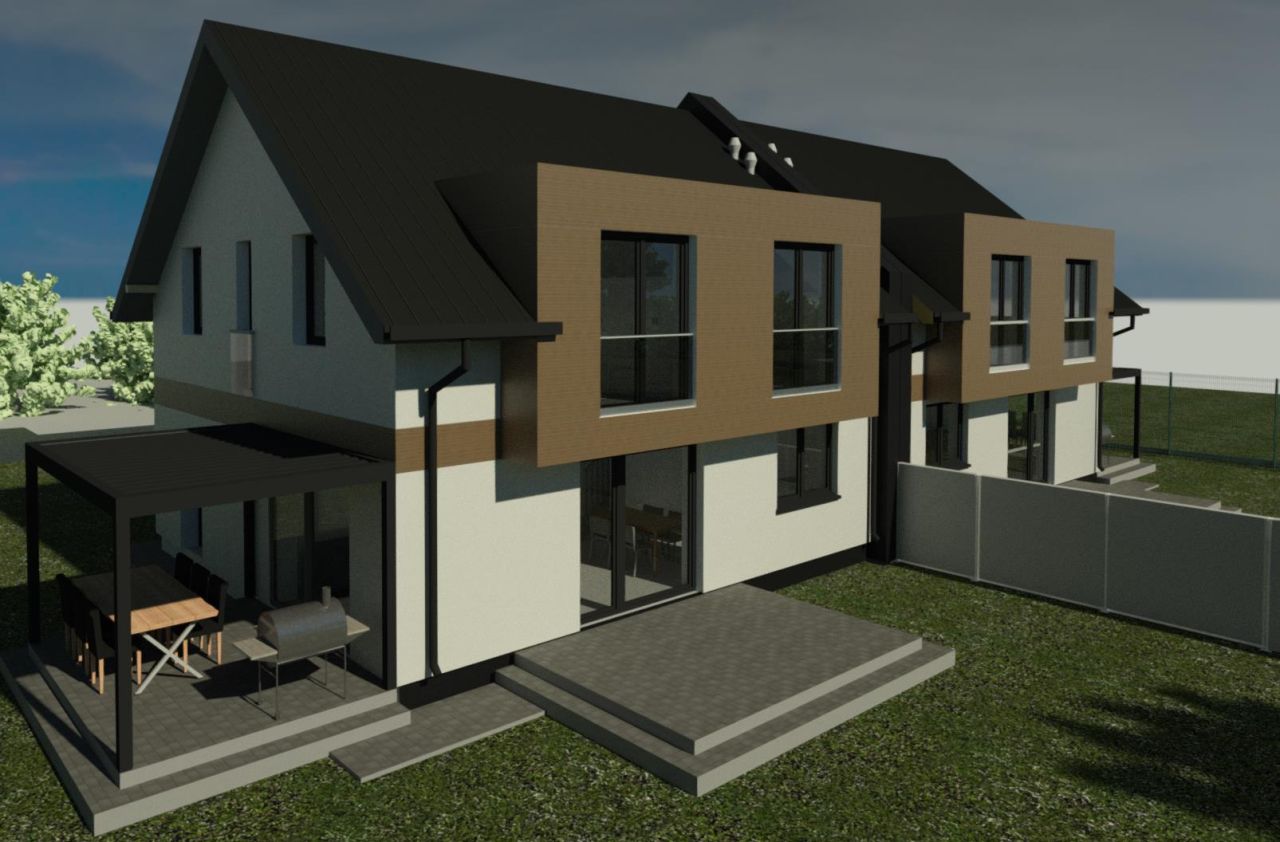 bliźniak, 4 pokoje Piaseczna Górka, ul. Sportowa. Zdjęcie 4