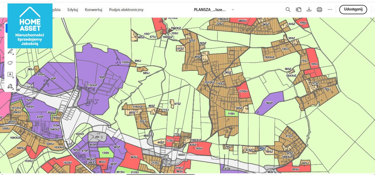 Działka budowlana Grabowiec, ul. Dolna. Zdjęcie 8