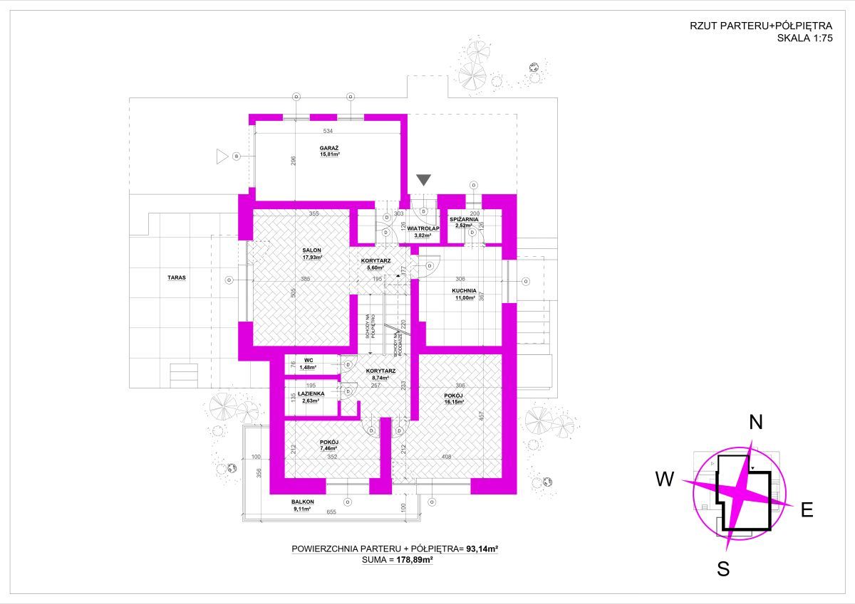 dom wolnostojący, 4 pokoje Wieliczka, ul. Różana. Zdjęcie 35