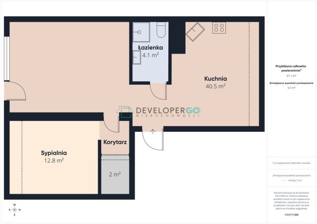 Mieszkanie 2-pokojowe Białystok, ul. św. Andrzeja Boboli. Zdjęcie 13