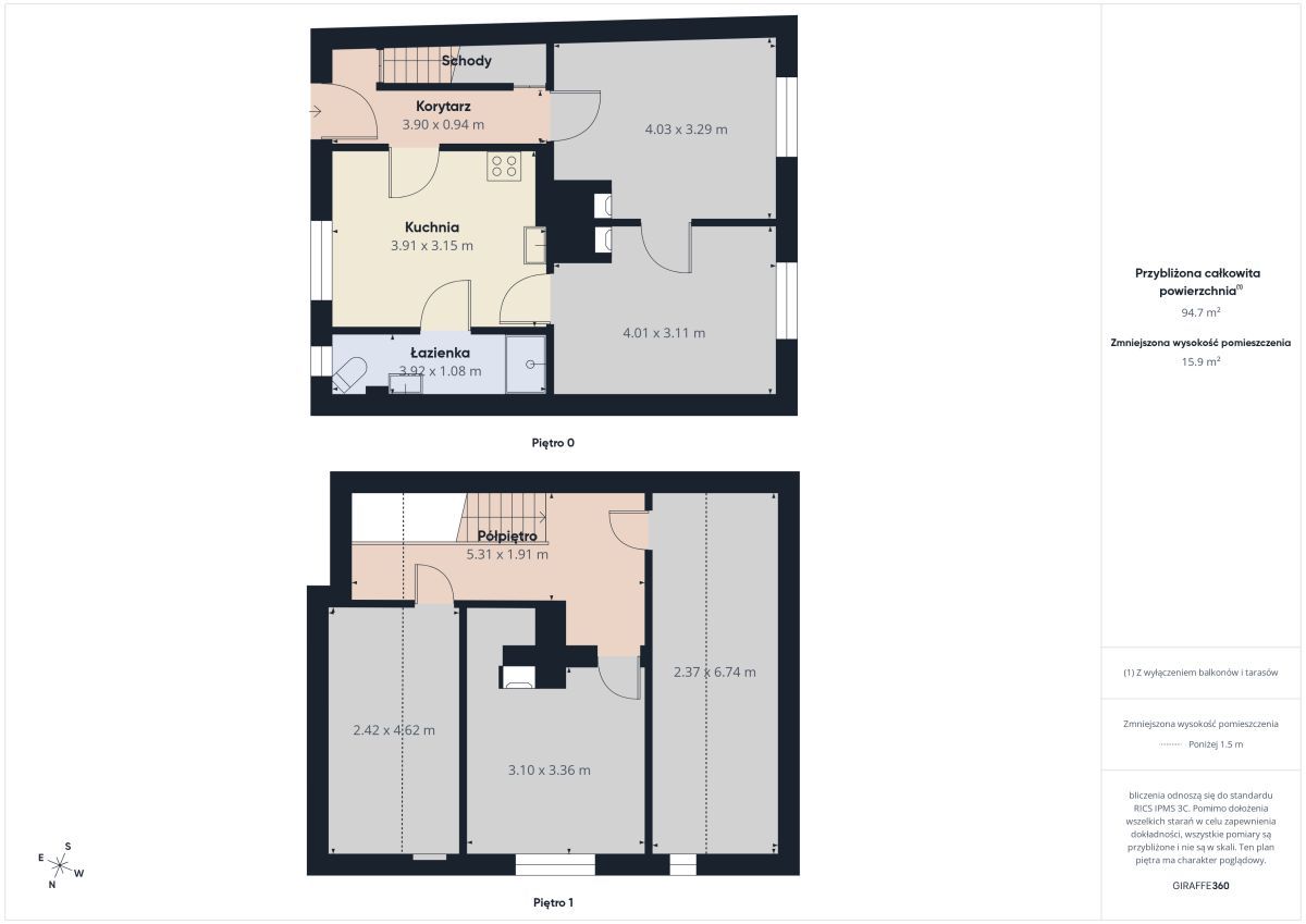 bliźniak, 3 pokoje Szymbark Drozdowo. Zdjęcie 18