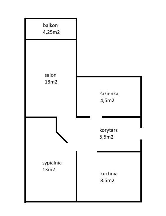Mieszkanie 2-pokojowe Ostrołęka Centrum, ul. Bohaterów Warszawy. Zdjęcie 9