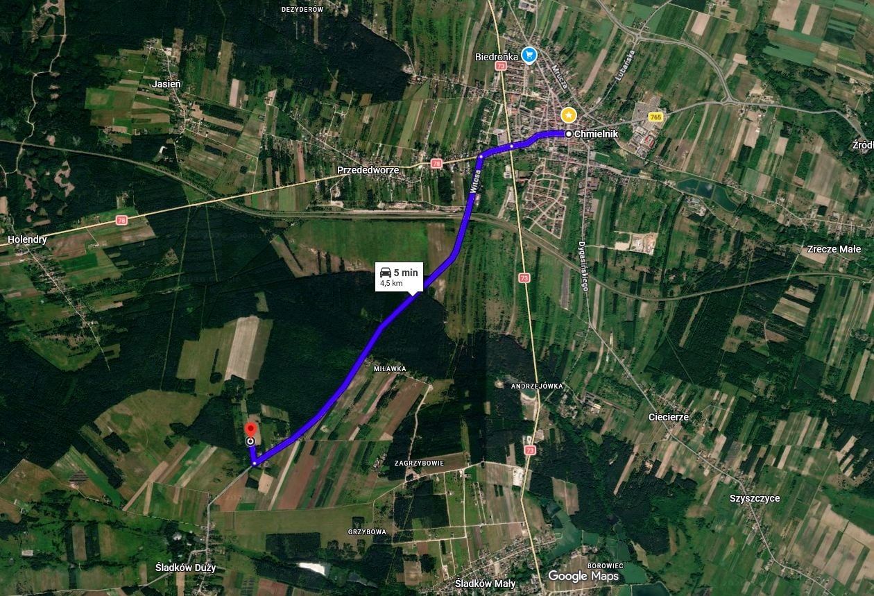 Działka budowlana Śladków Duży. Zdjęcie 4