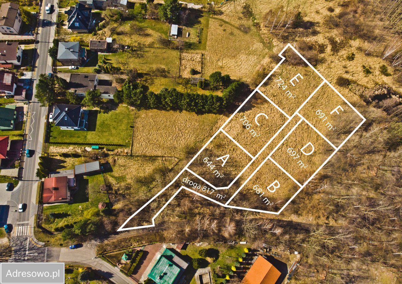 Działka budowlana Mysłowice, ul. Jaworowa