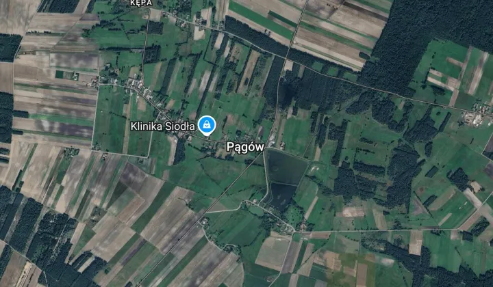 Działka rolna Pągów