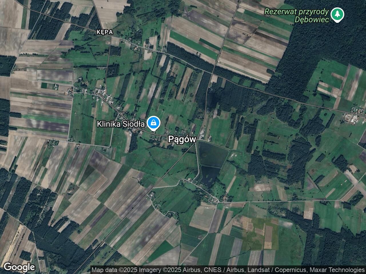 Działka rolna Pągów