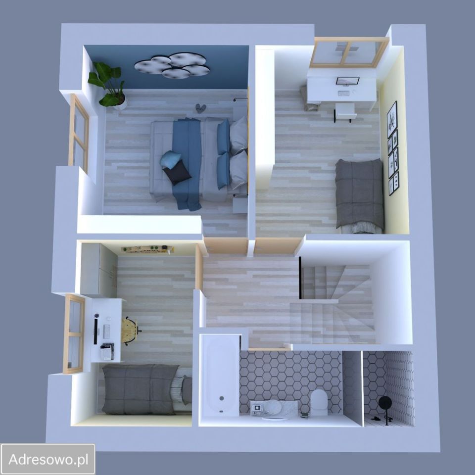 dom wolnostojący, 5 pokoi Wielka Wieś, ul. Wiosenna. Zdjęcie 16