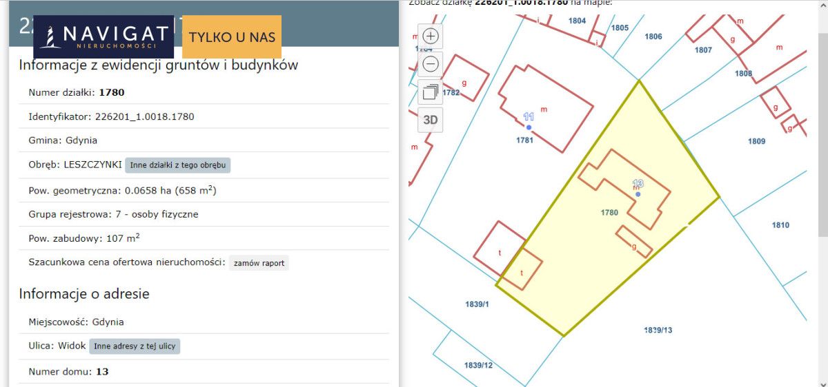 Działka inwestycyjna Gdynia Leszczynki, ul. Widok. Zdjęcie 7