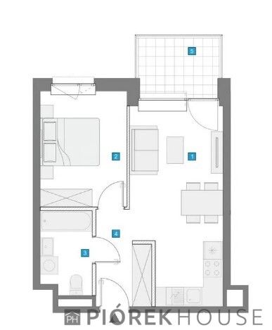 Mieszkanie 2-pokojowe Warszawa Wola, ul. Ludwiki. Zdjęcie 16