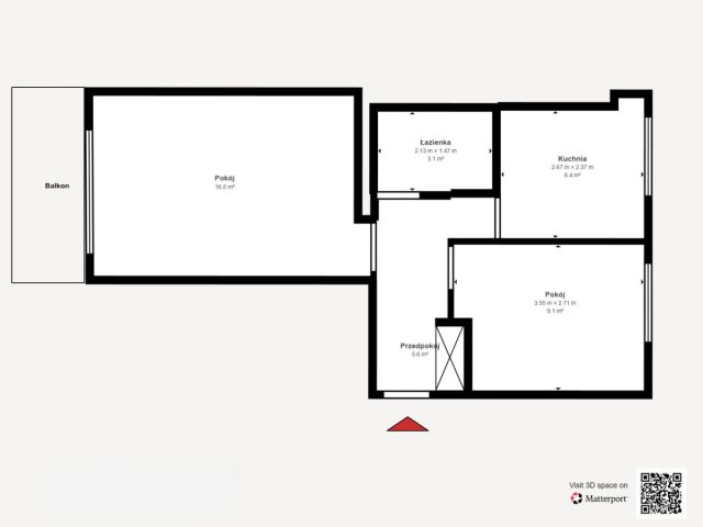Mieszkanie 2-pokojowe Łódź, ul. Hermana Konstadta. Zdjęcie 16