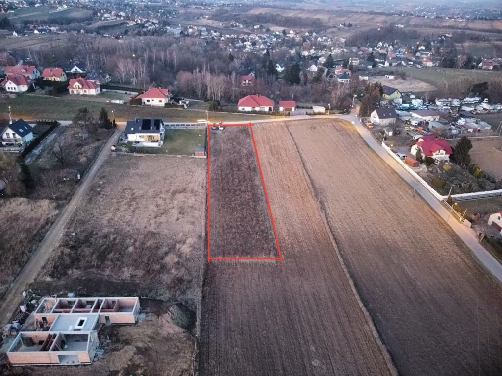 Działka budowlana Kraków Łuczanowice, ul. Soczyny