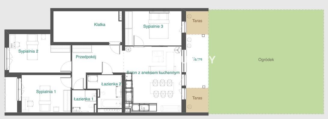 Mieszkanie 4-pokojowe Kraków Nowa Huta, ul. Stare Wiślisko. Zdjęcie 23