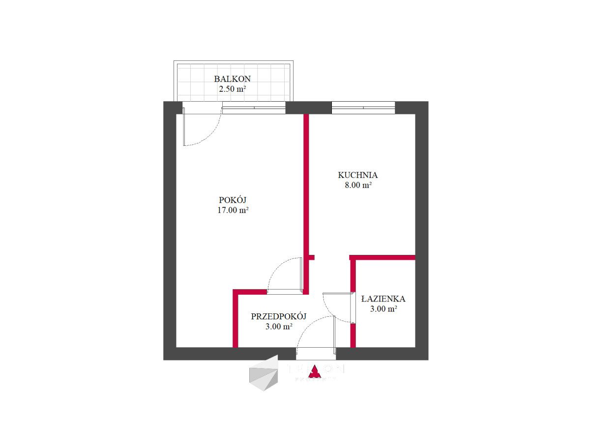 Mieszkanie 1-pokojowe Poznań Jeżyce, ul. Szpitalna. Zdjęcie 12