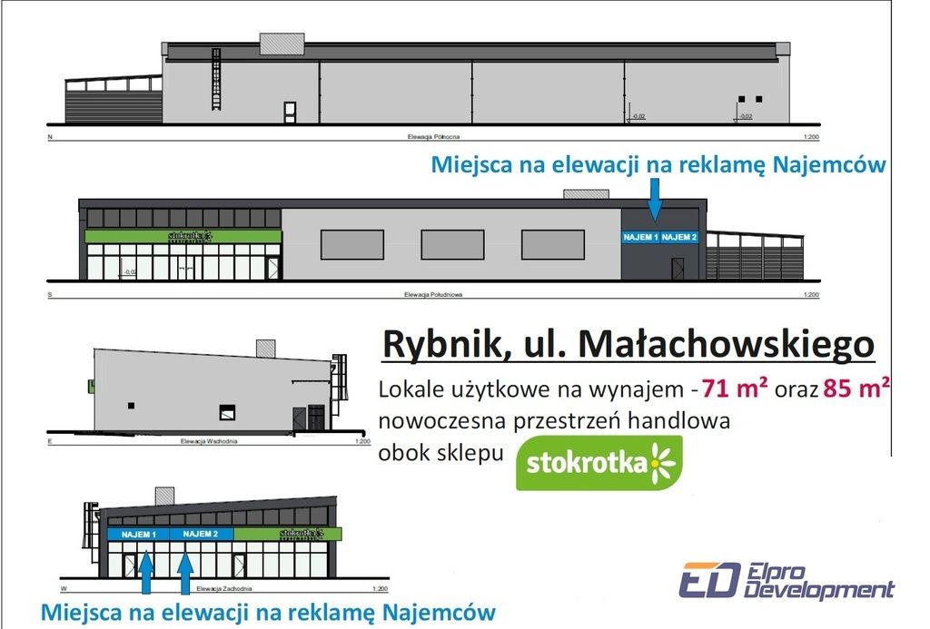 Lokal Rybnik, ul. Stanisława Małachowskiego. Zdjęcie 4
