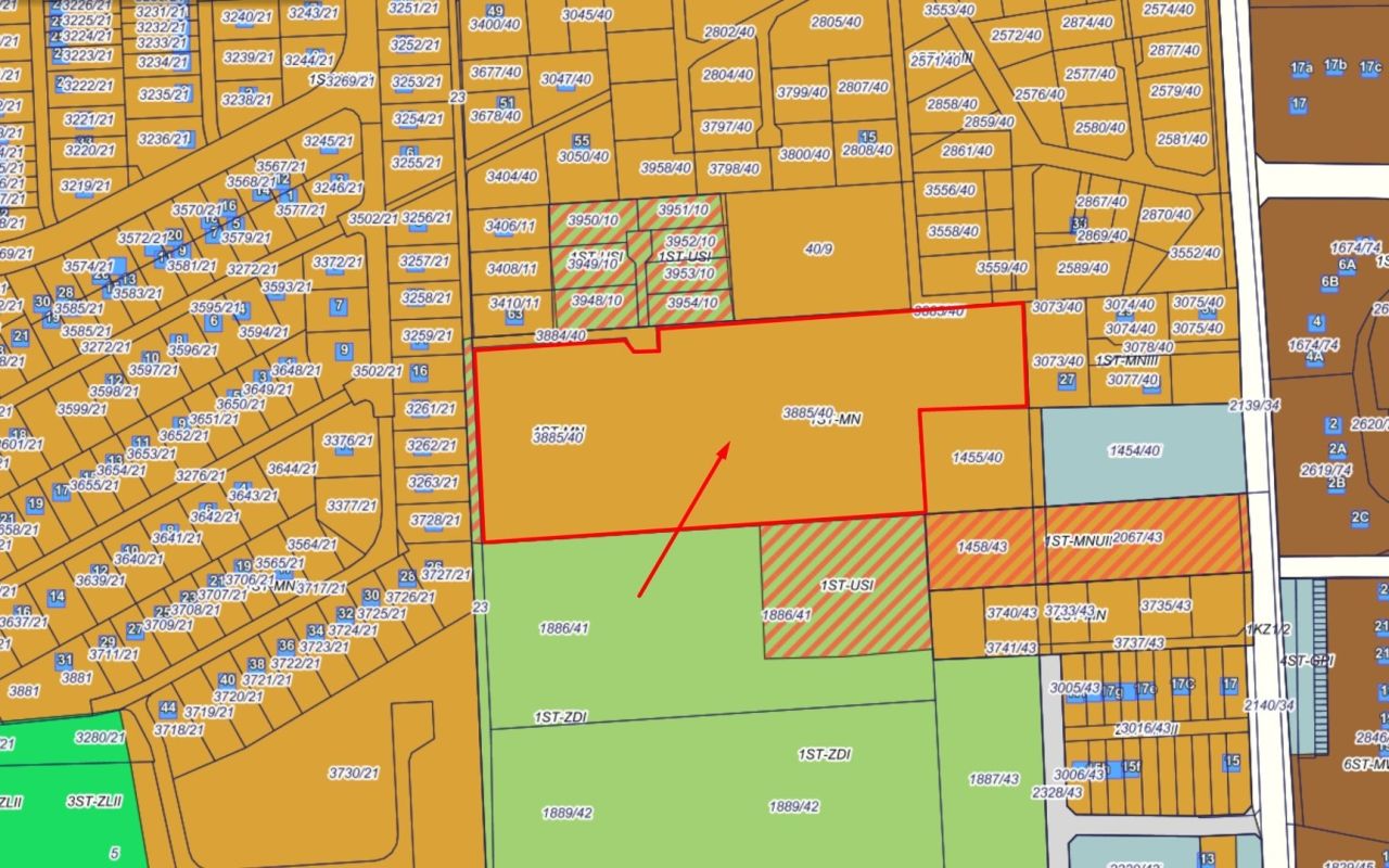 Działka budowlana Tarnowskie Góry Stare Tarnowice, ul. Wincentego Janasa. Zdjęcie 2