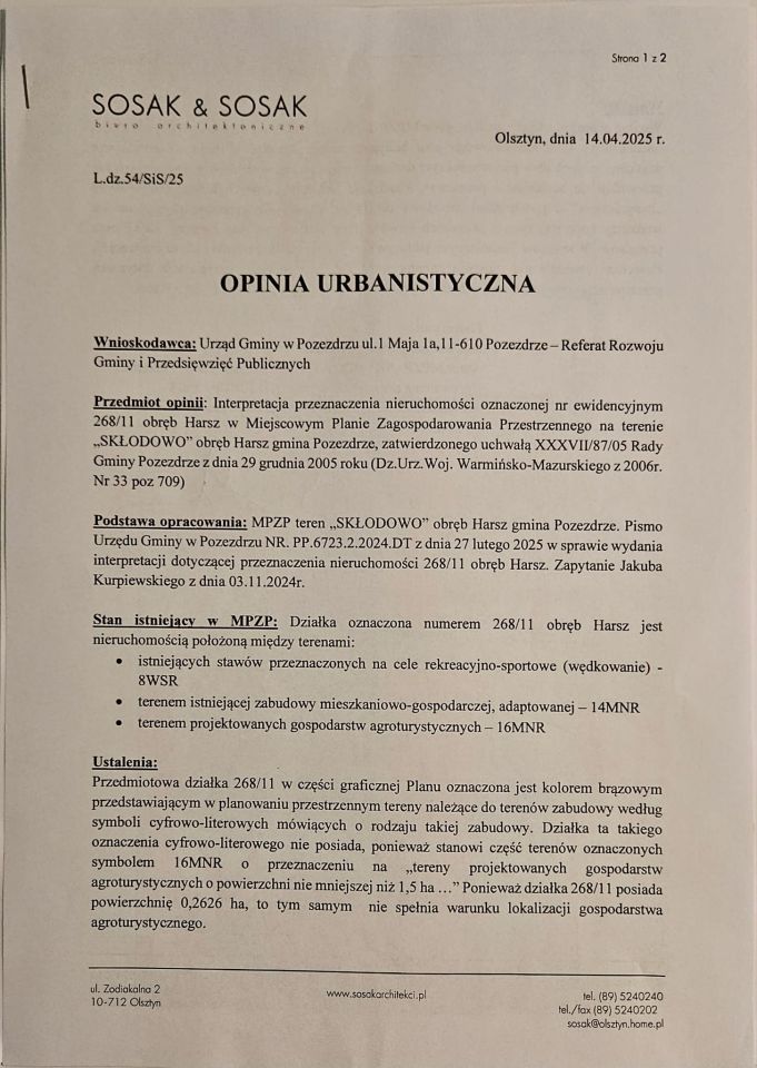 Działka siedliskowa Harsz Cegielnia. Zdjęcie 4