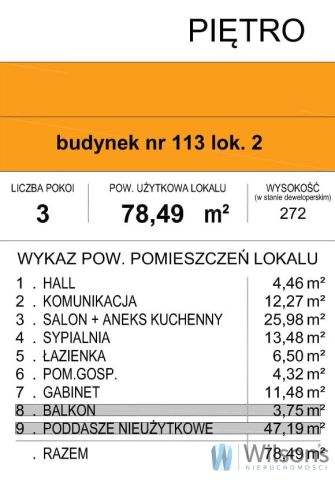 Mieszkanie 3-pokojowe Kobyłka, ul. Adama Mickiewicza. Zdjęcie 3
