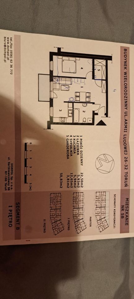 Mieszkanie 2-pokojowe Toruń Podgórz, ul. 63. Pułku Piechoty. Zdjęcie 8