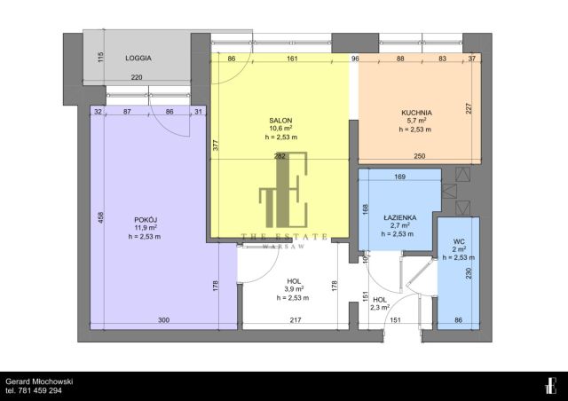 Mieszkanie 2-pokojowe Warszawa Mokotów, ul. Wincentego Rzymowskiego. Zdjęcie 17