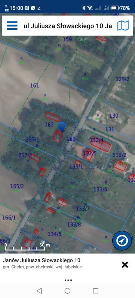 Działka budowlana Janów, ul. Juliusza Słowackiego. Zdjęcie 2