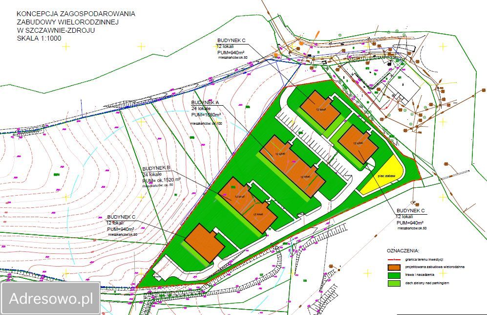 Działka budowlana Szczawno-Zdrój, ul. Kolejowa. Zdjęcie 8
