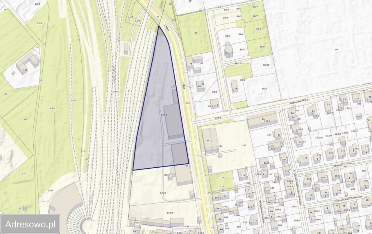 Działka inwestycyjna Białogard, ul. 1 Maja. Zdjęcie 2