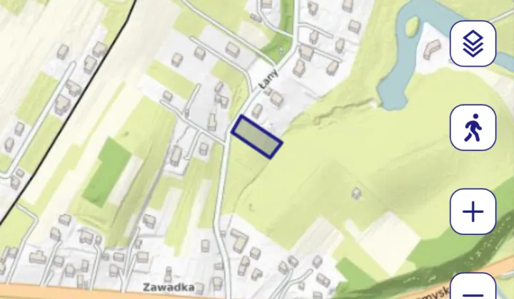 Działka rolno-budowlana Bykowce Zawadka, ul. Łany