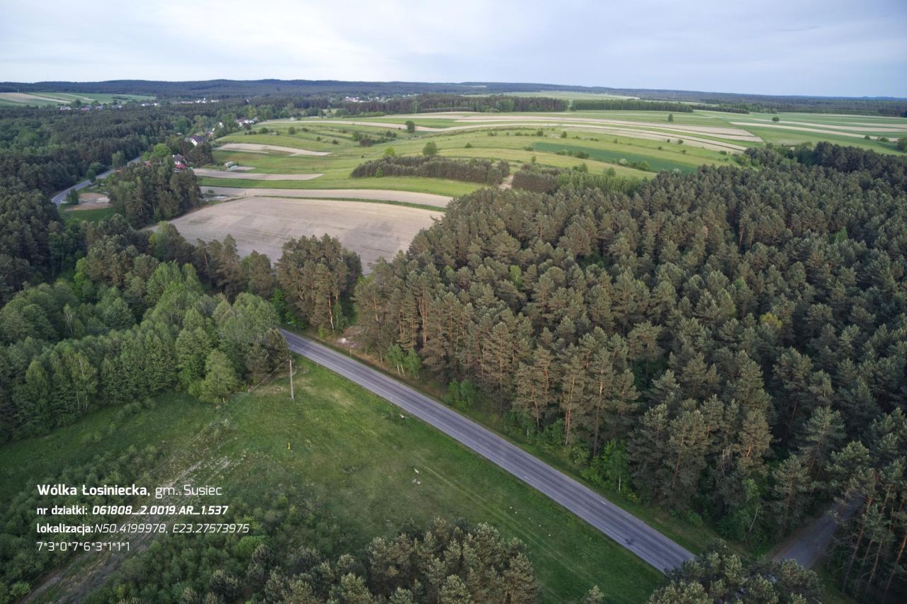 Działka budowlana Wólka Łosiniecka. Zdjęcie 6
