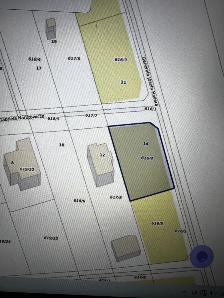 Działka budowlana Pionki, ul. gen. Józefa Hallera