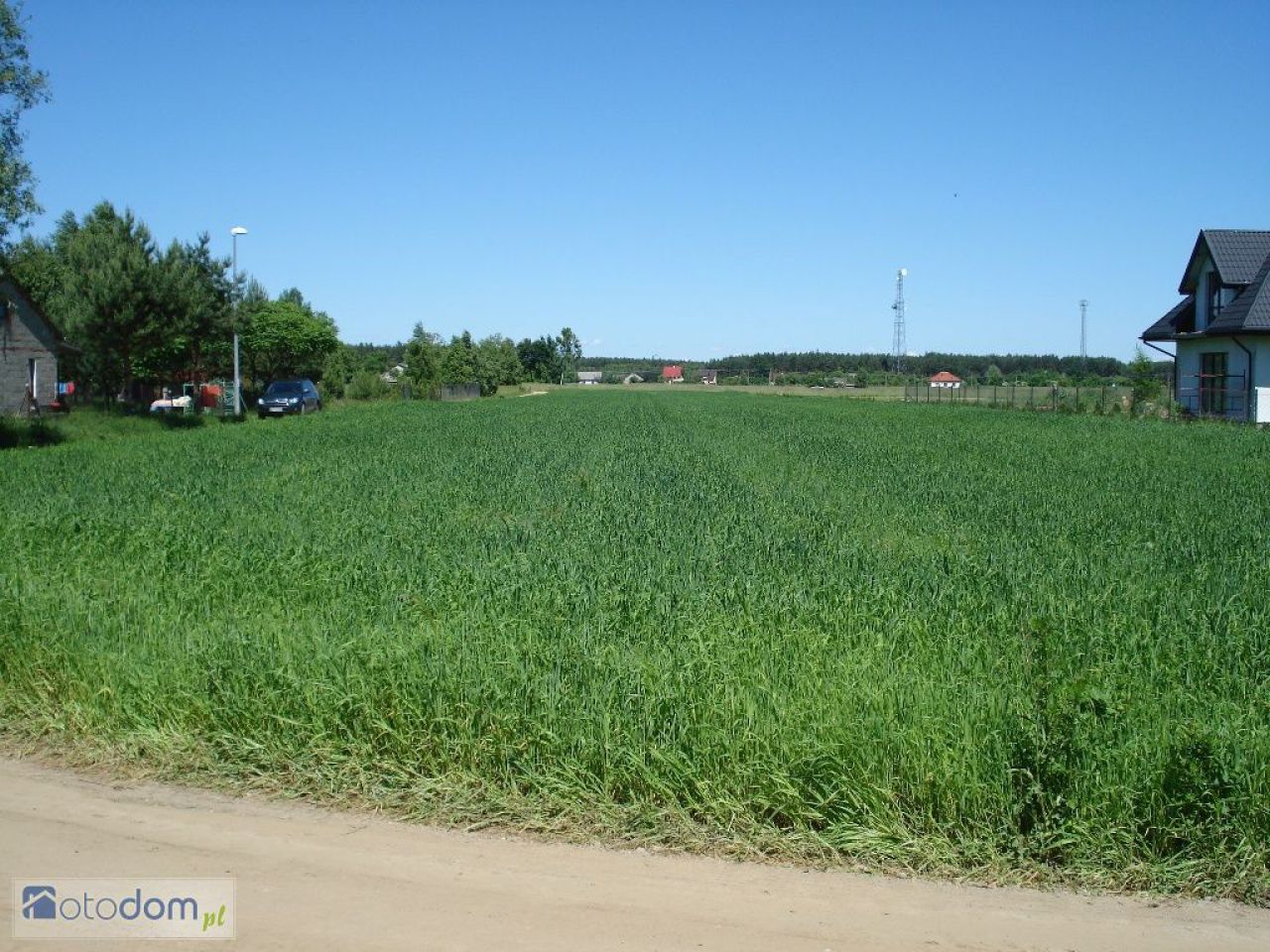 Działka budowlana Omięciny. Zdjęcie 4