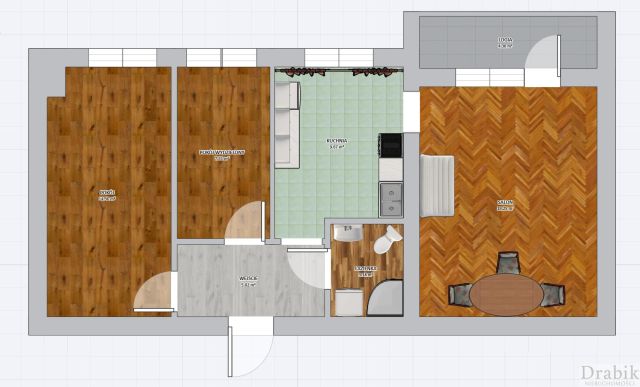 Mieszkanie 3-pokojowe Sucha Beskidzka, os. Beskidzkie. Zdjęcie 15