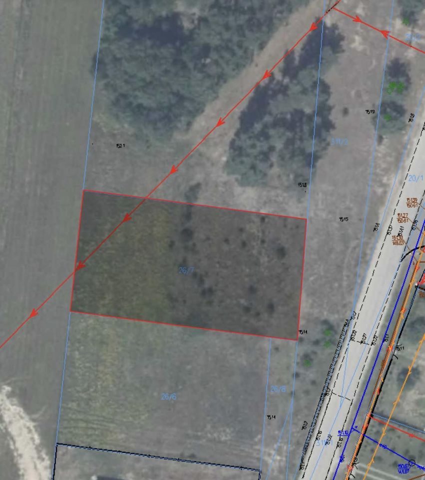 Działka budowlana Kieszek, Kieszek. Zdjęcie 5