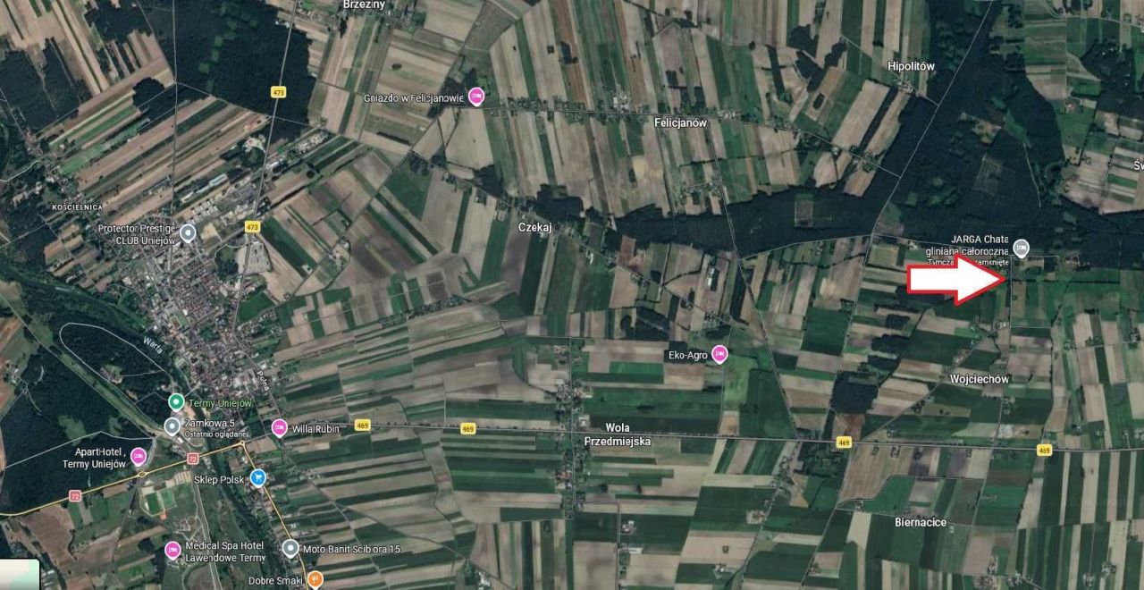 Działka budowlana Biernacice. Zdjęcie 3