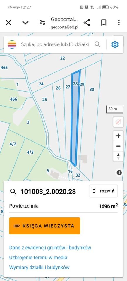 Działka rolno-budowlana Czerno. Zdjęcie 2