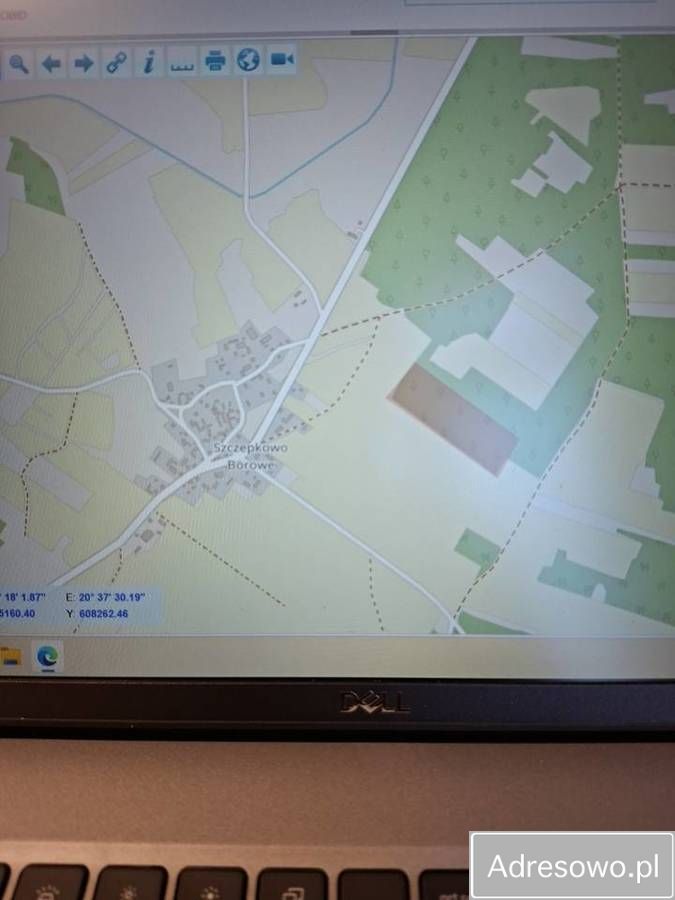 Działka leśna Szczepkowo Borowe