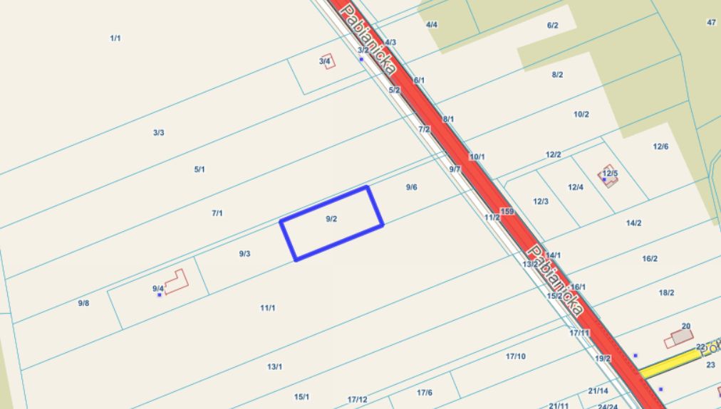 Działka budowlana Huta Dłutowska, ul. Pabianicka. Zdjęcie 2