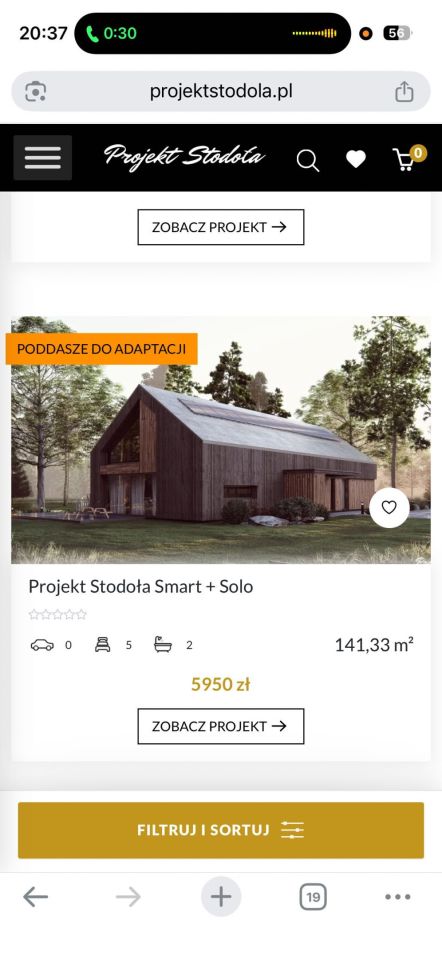 Działka budowlana Jordanów. Zdjęcie 3