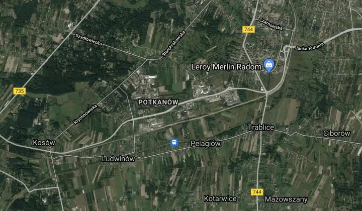 Działka rekreacyjna Radom Potkanów, ul. Żelazna