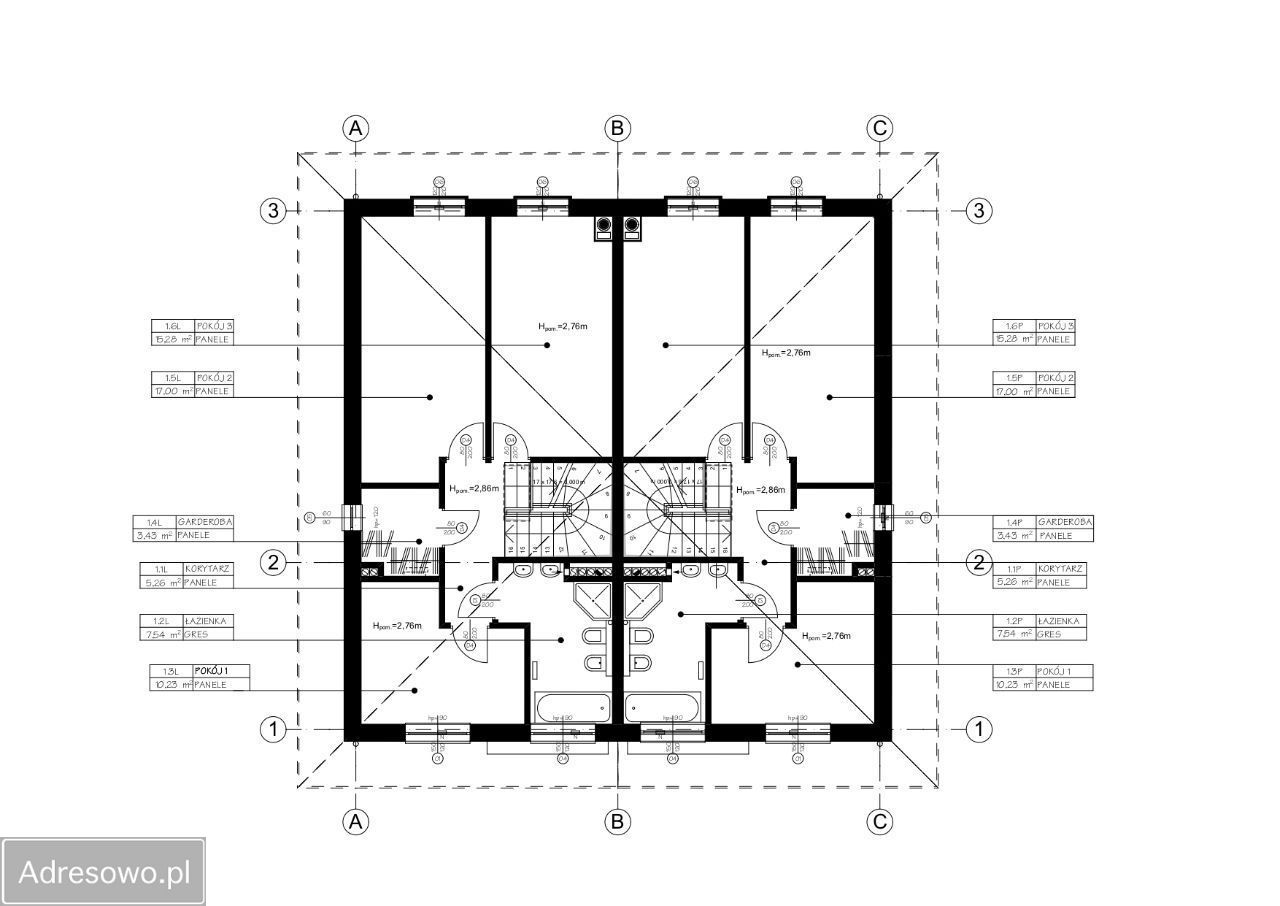 bliźniak, 5 pokoi Szczecin Bezrzecze, ul. Zaściankowa. Zdjęcie 7