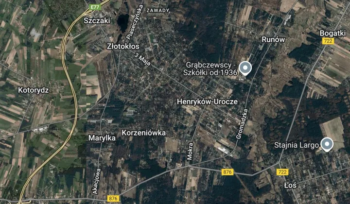 dom wolnostojący, 6 pokoi Złotokłos, ul. Urocza