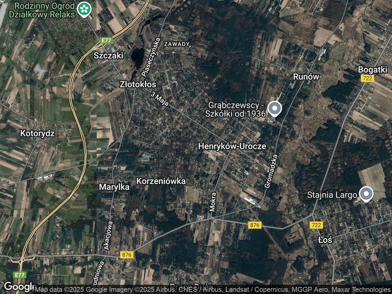 dom wolnostojący, 6 pokoi Złotokłos, ul. Urocza