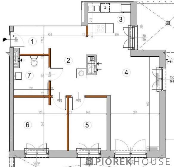 Mieszkanie 3-pokojowe Warszawa Włochy, ul. Rakowska. Zdjęcie 7