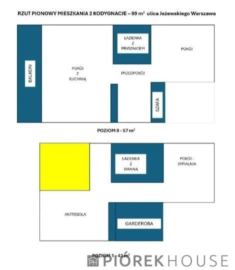 Mieszkanie 3-pokojowe Warszawa Ursynów, ul. Kazimierza Jeżewskiego. Zdjęcie 6