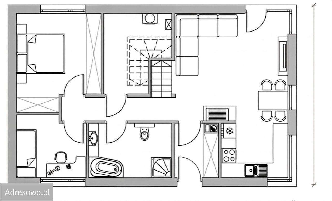 dom wolnostojący, 5 pokoi Siedlec, ul. Wrocławska. Zdjęcie 5