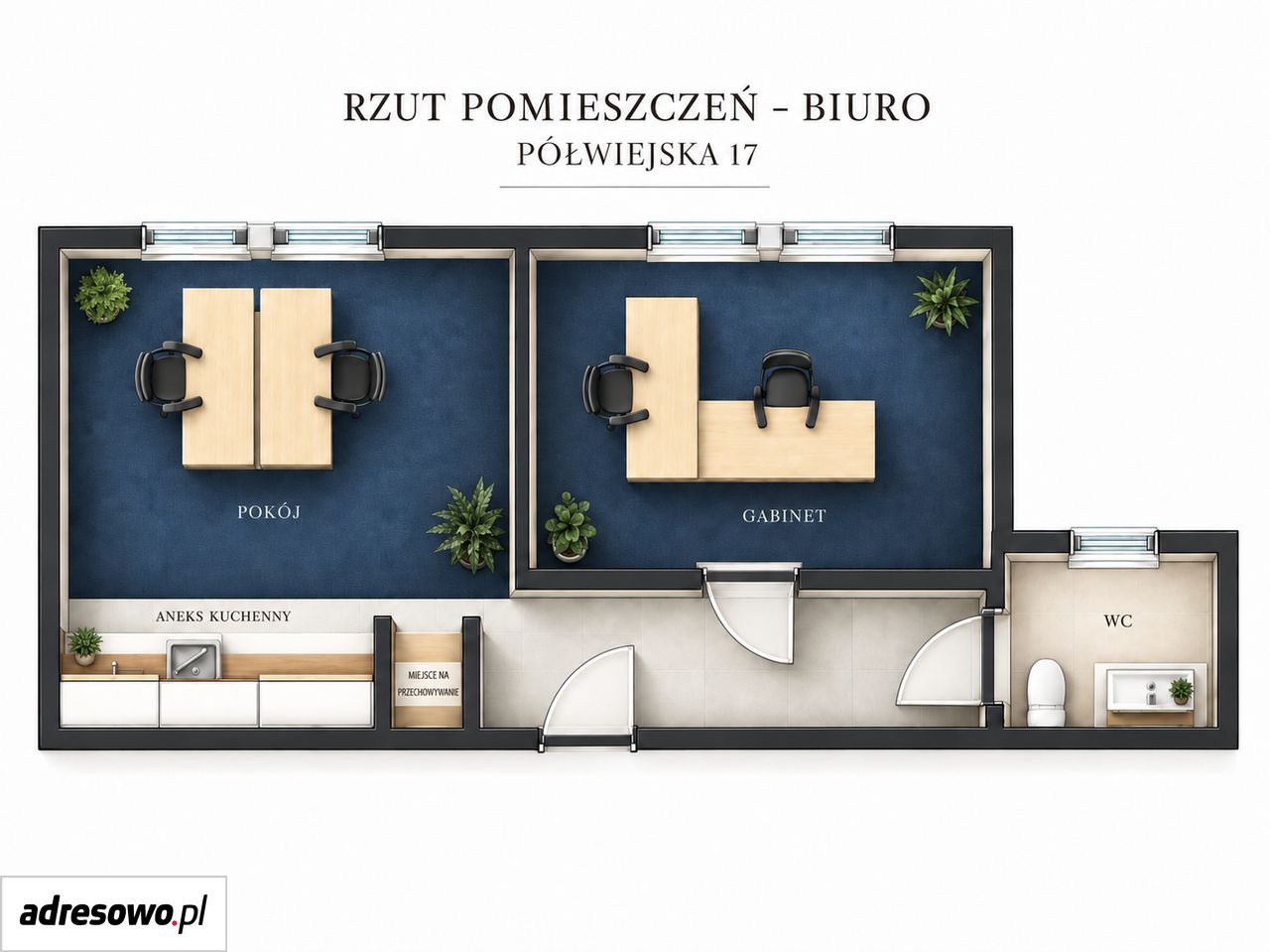 Biuro Poznań Centrum, ul. Półwiejska. Zdjęcie 10