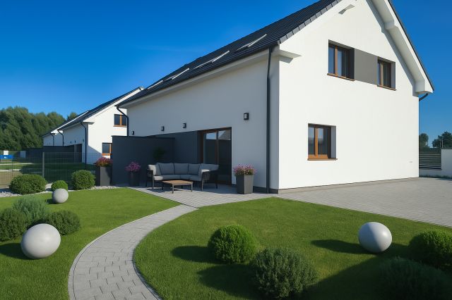 bliźniak, 4 pokoje Oborniki, ul. Bielawska. Zdjęcie 1