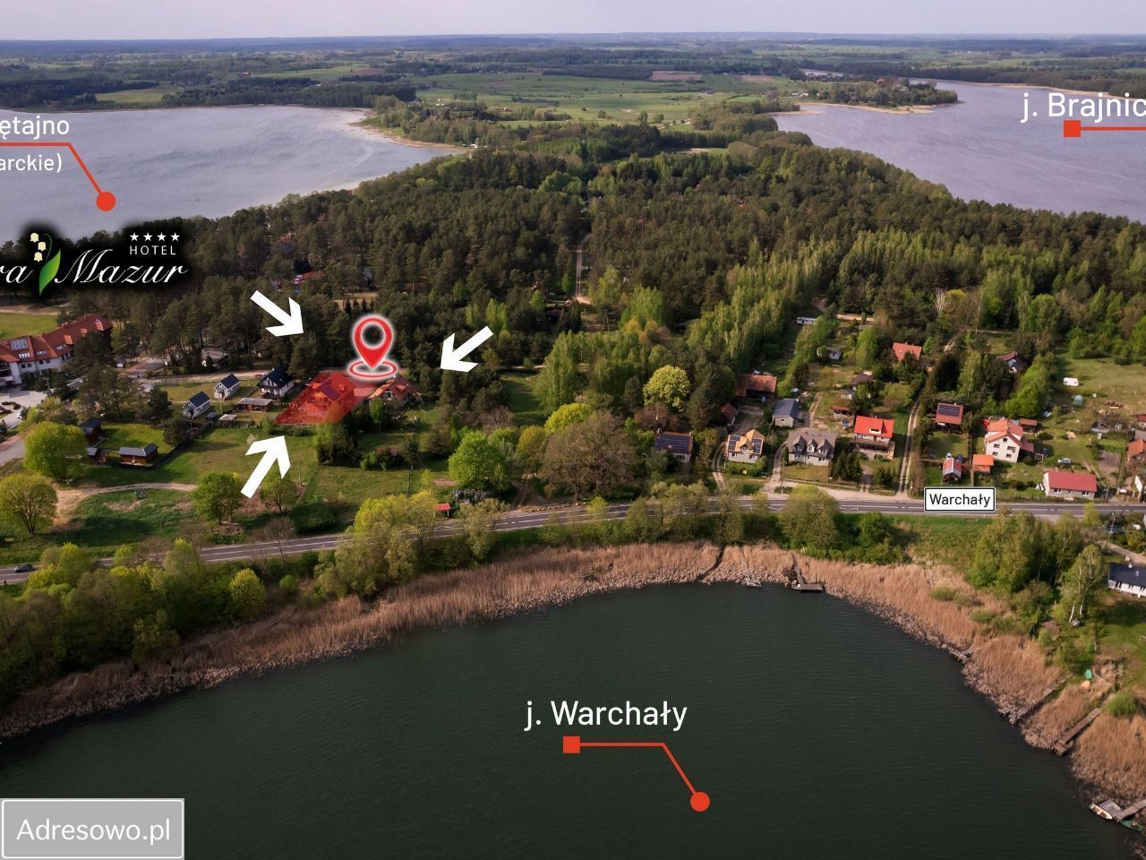 Hotel/pensjonat Warchały, ul. Krótka. Zdjęcie 2