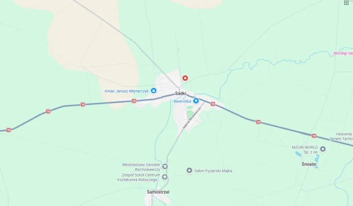 Działka budowlana Sadki, ul. Bohaterów
