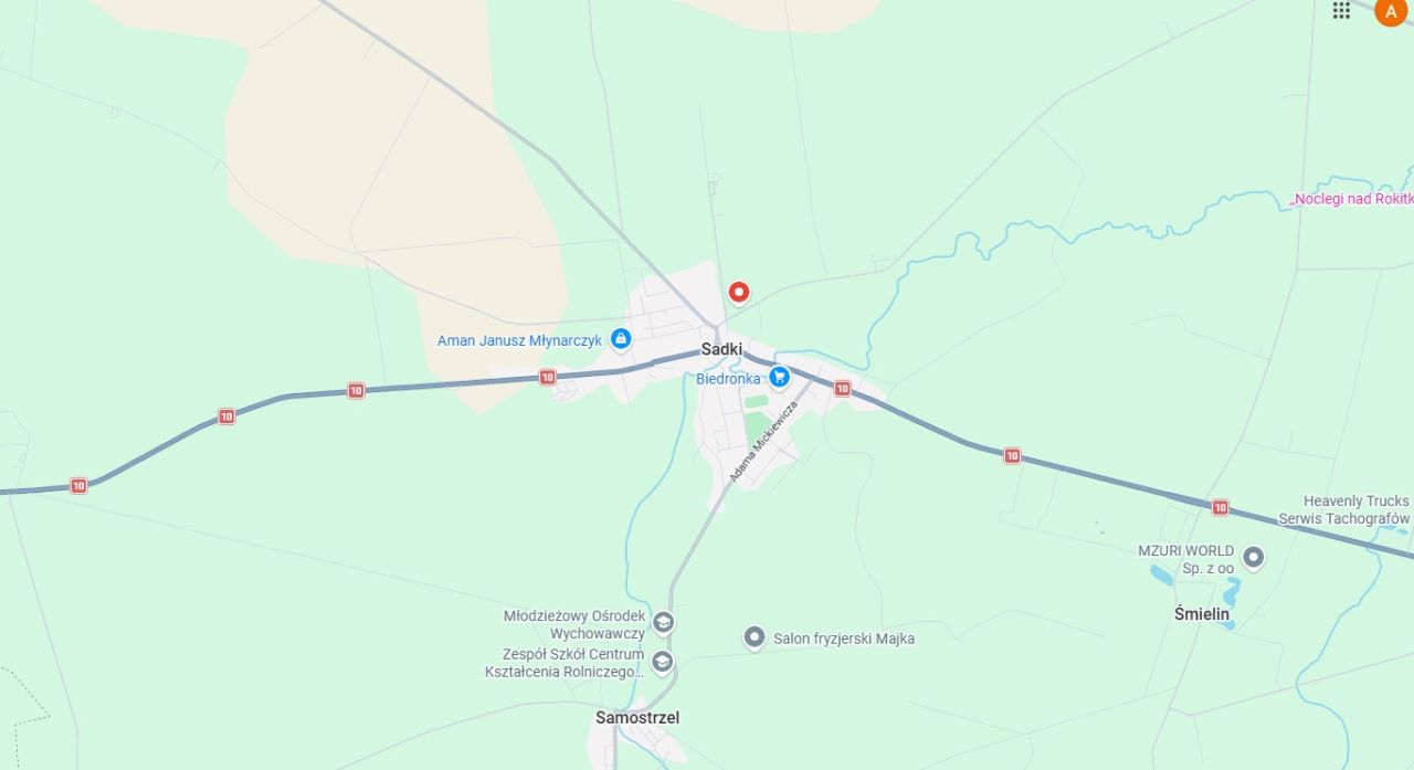 Działka budowlana Sadki, ul. Bohaterów. Zdjęcie 1