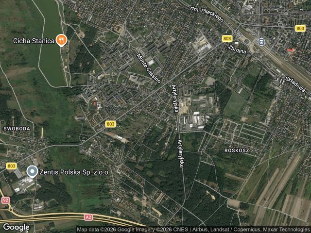 Działka budowlana Siedlce, ul. Myśliwska. Zdjęcie 1